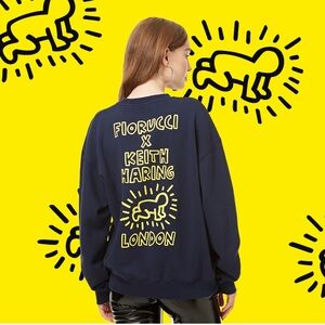 Fiorucci x Keith Haring Crewneck Pullover